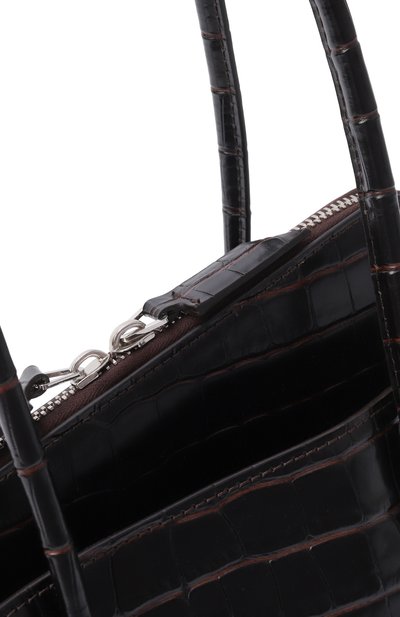 Сумка la passeggiata small THE ATTICO темно-коричневого цвета по цене 207000 руб., арт. 251WAH00058/LBT021PR, фото 3 Сумка la passeggiata small THE ATTICO, арт. 251WAH00058/LBT021PR, фото 3