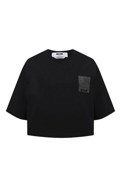 Женская хлопковая футболка MSGM, арт. 3041MDM105 217298