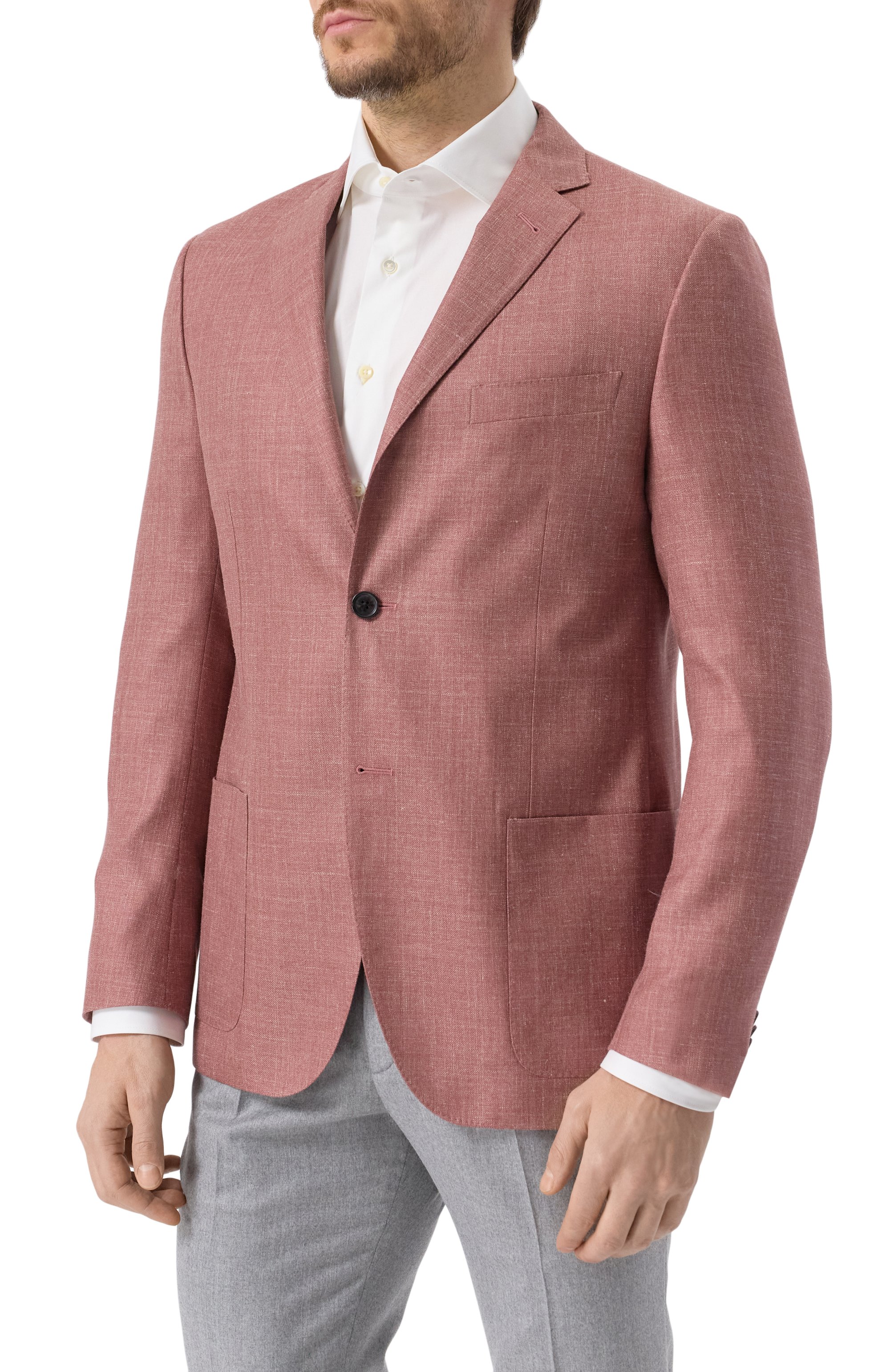 Пиджак из шерсти и шелка CORNELIANI, арт. 25X002-2518289, фото 4