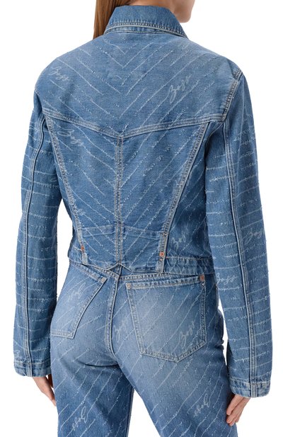 Джинсовая куртка BOSS ORANGE, арт. 50542426, фото 4