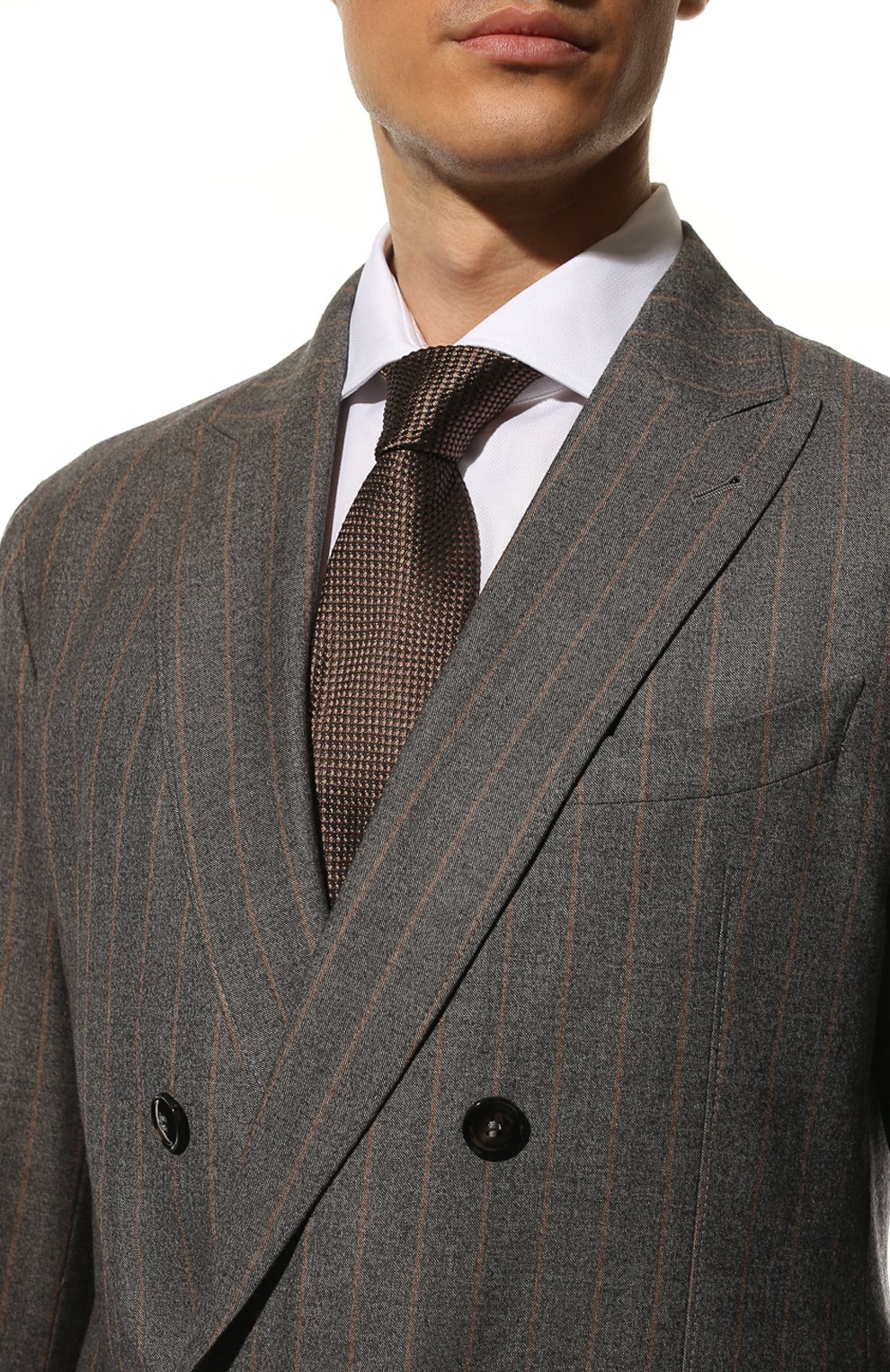 Шелковый галстук BRIONI, арт. 062H00/P1437, фото 2