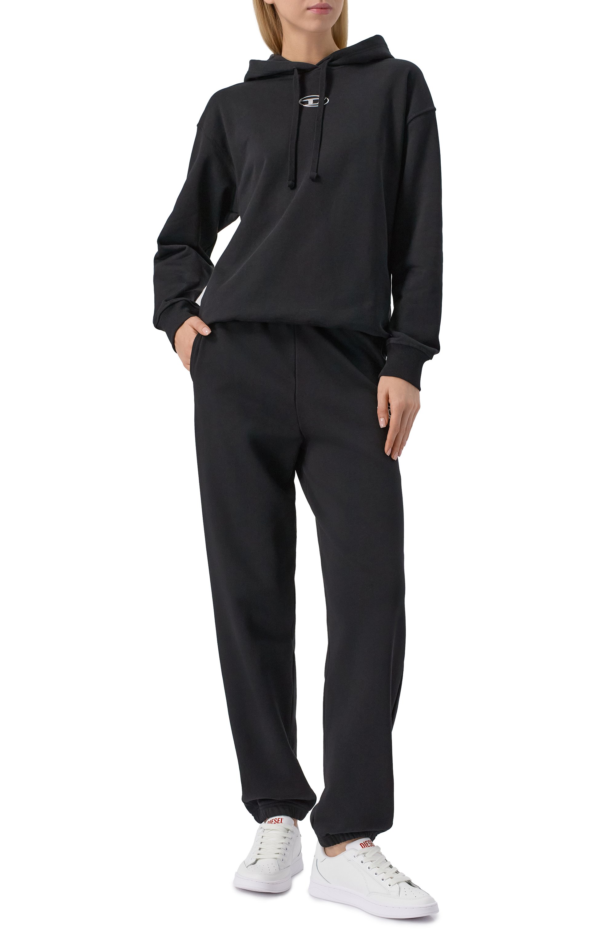 Хлопковые джоггеры DIESEL, арт. A19447/0BMBJ, фото 2