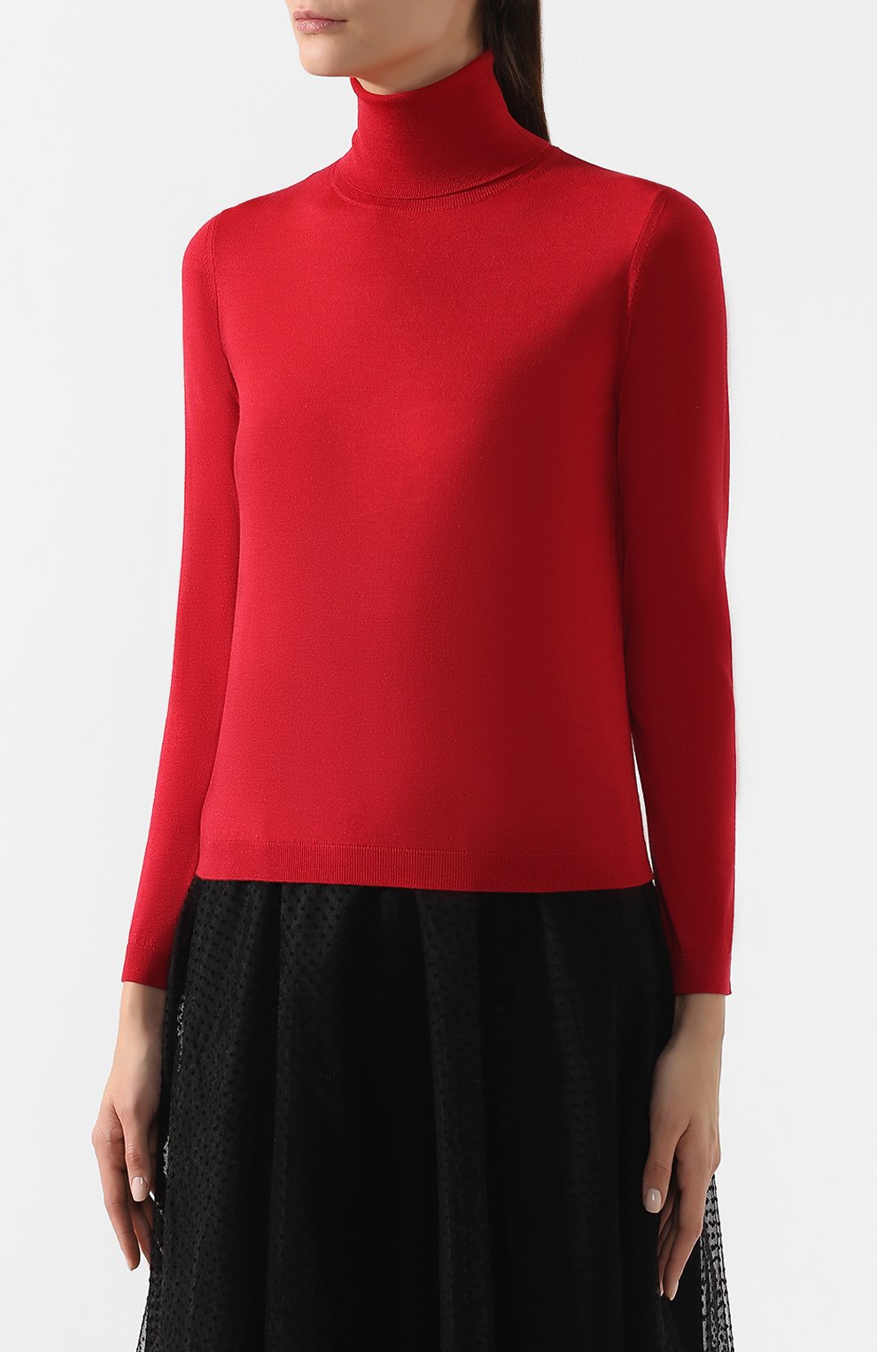 Водолазка из смеси шерсти и шелка REDVALENTINO, арт. SR0KC03R/4A7, фото 3