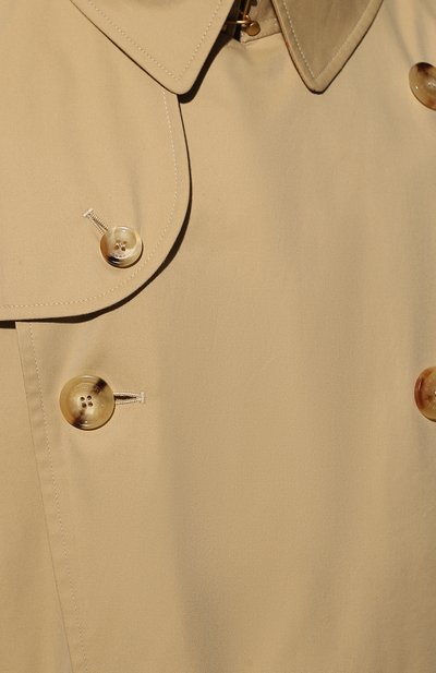 Хлопковый тренч chelsea BURBERRY бежевого цвета по цене 236500 руб., арт. 4073492, фото 5 Хлопковый тренч chelsea BURBERRY, арт. 4073492, фото 5