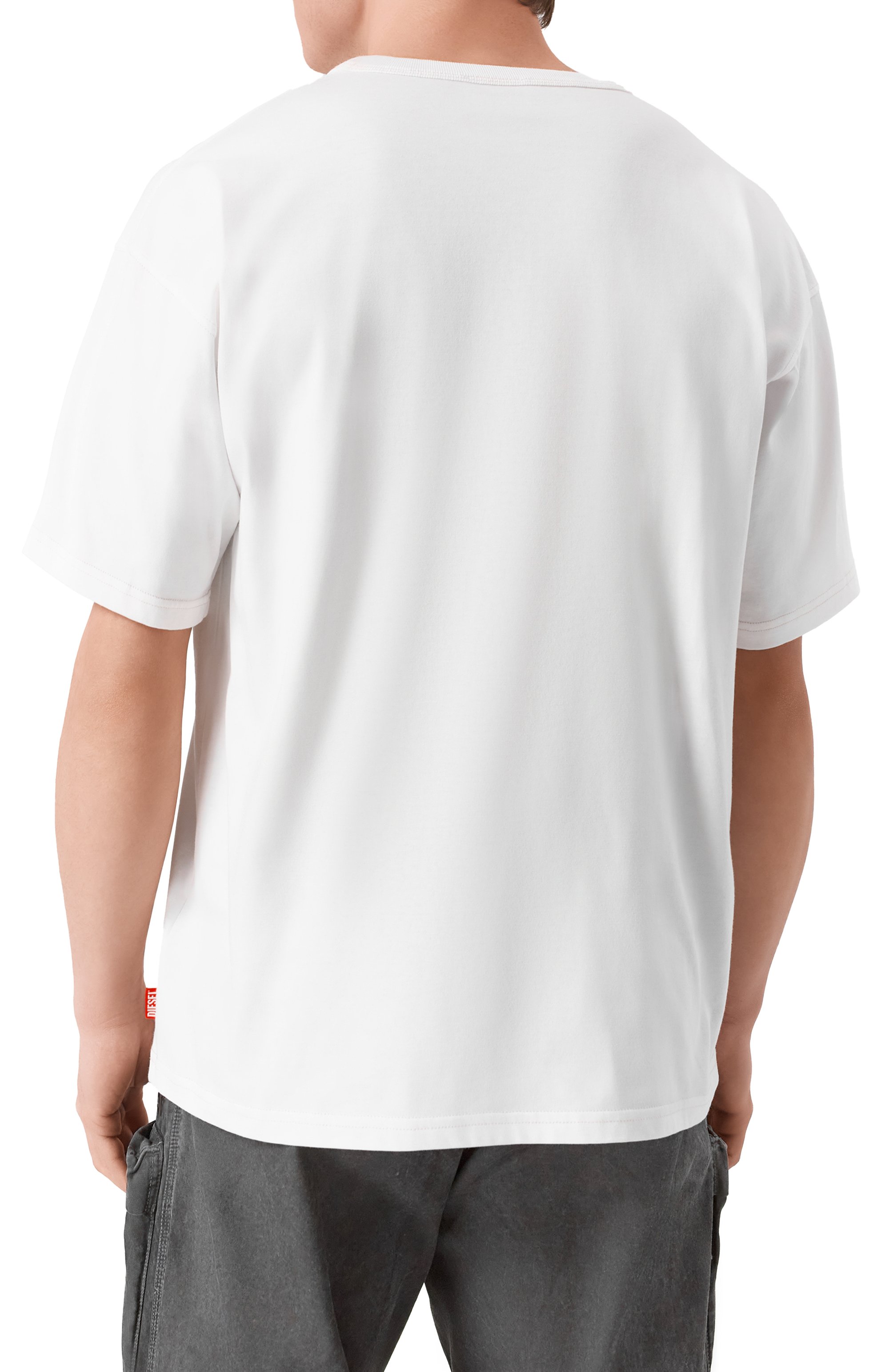 Хлопковая футболка DIESEL, арт. A16616/0AKAK, фото 4