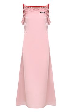 Платье с отделкой стразами MIU MIU, арт. MF4166-1YU2-F0028, фото 1