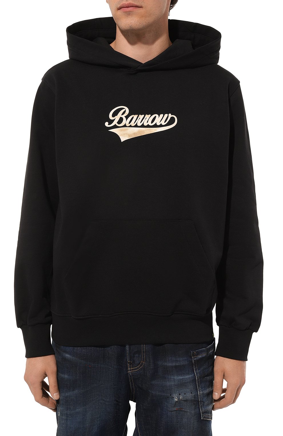 Хлопковое худи BARROW, арт. F4BWW0HS088, фото 3