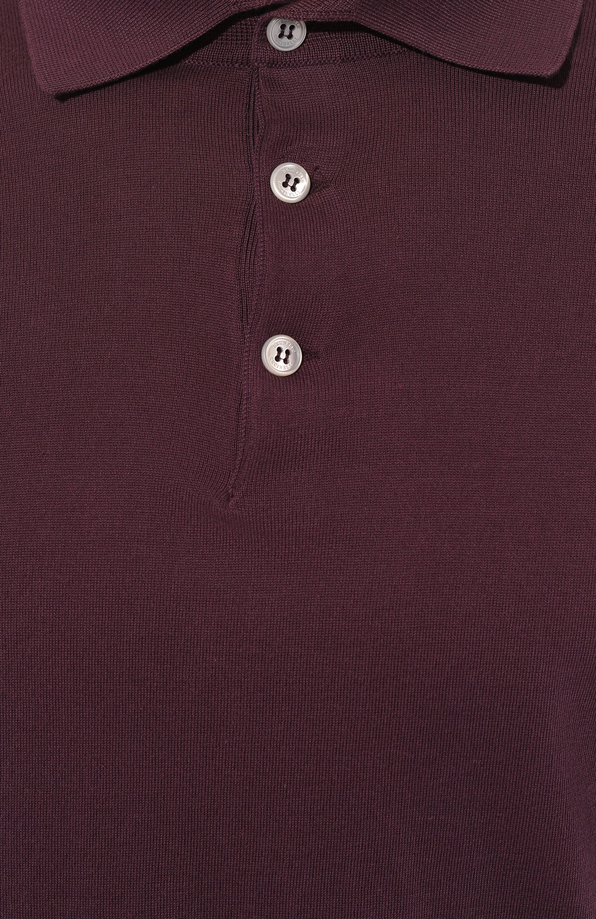 Хлопковое поло BRUNELLO CUCINELLI, арт. M29800125, фото 5