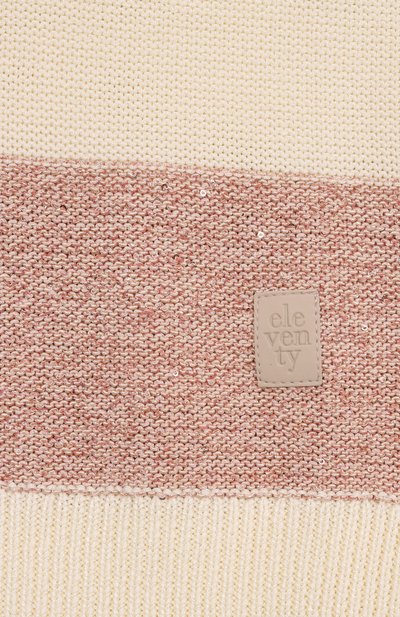 Пуловер из хлопка и вискозы ELEVENTY, арт. EW9A12/X0004/4-8, фото 3