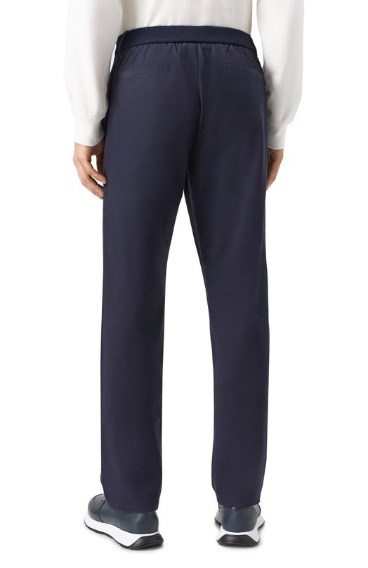 Хлопковые брюки Zilli KZMN01M0300VSTG00 Синий  KZMN01M0300VSTG00 Фото 4