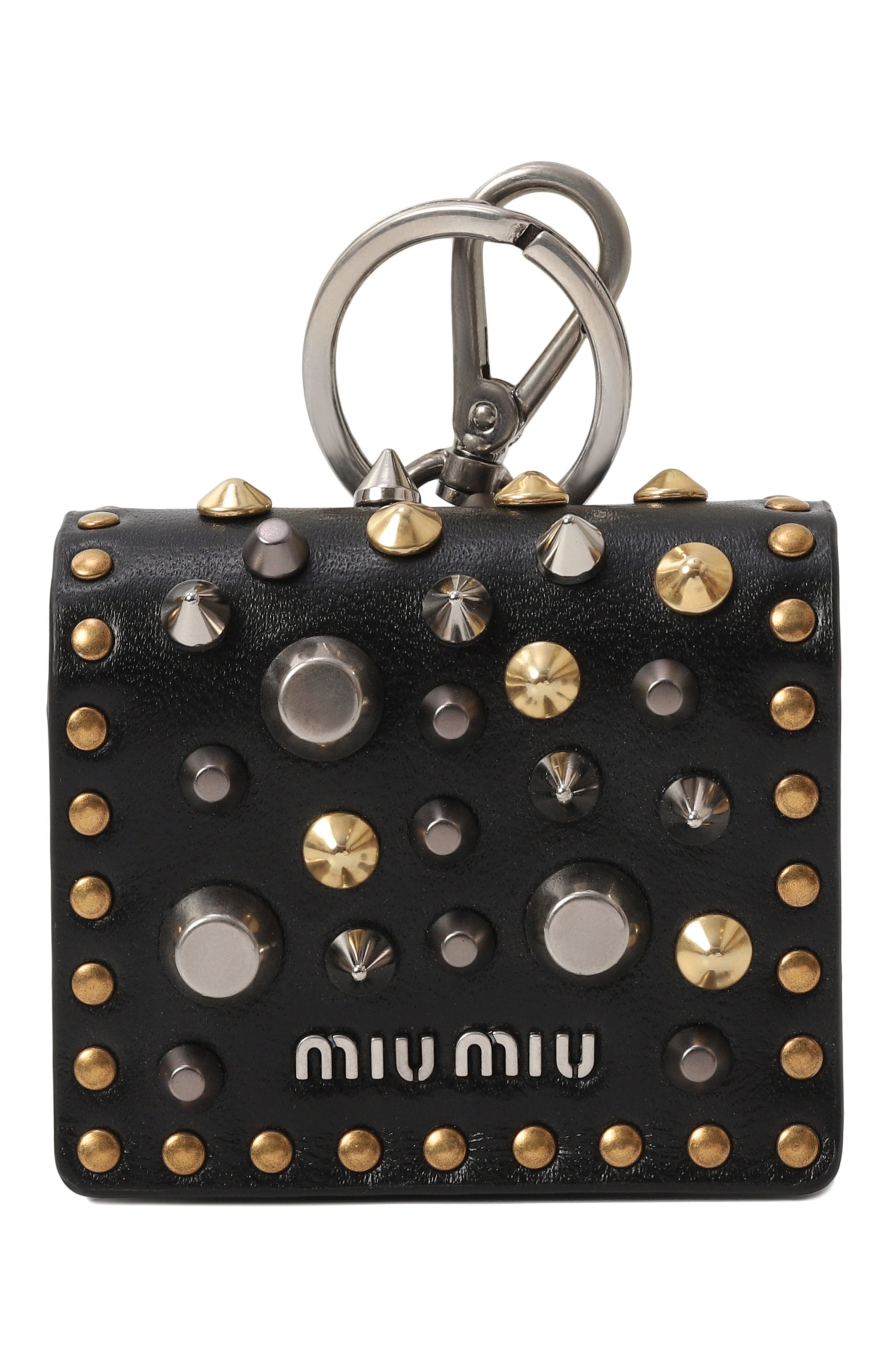 Кожаный футляр для airpods MIU MIU, арт. 5TT139-2DQR-F0002, фото 1