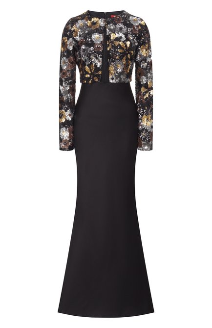 Женское платье с отделкой пайетками MAX MARA STUDIO, арт. LASTRA