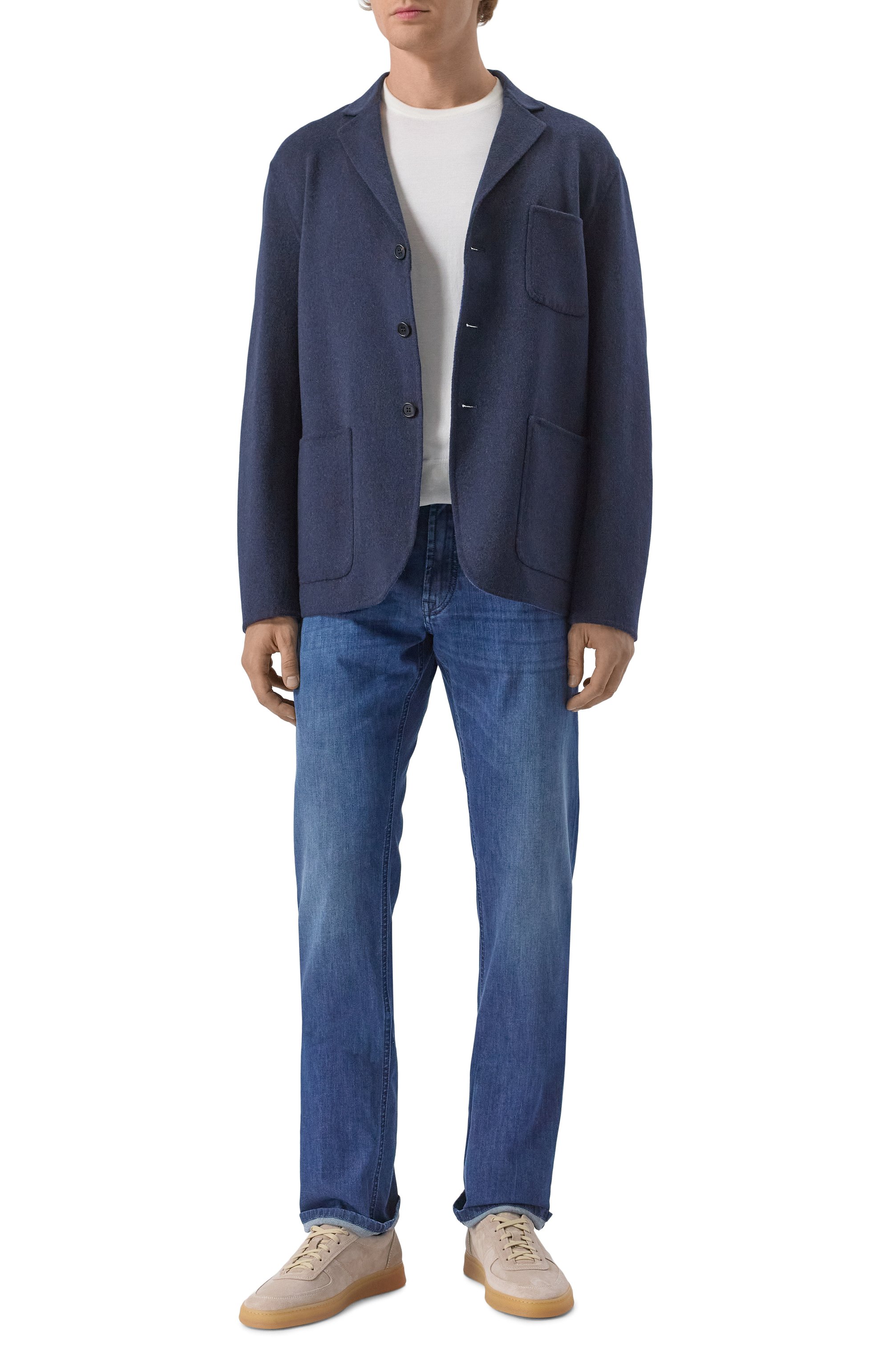 Кашемировый пиджак ZILLI, арт. DBL001M030510009U, фото 2