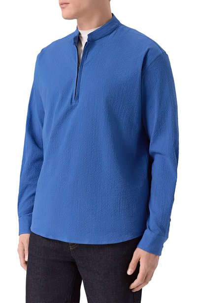 Хлопковая рубашка MVST, арт. M26.2PM.B020/F133 SEERSUCKER, фото 3