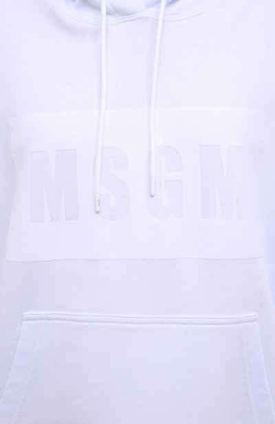 Хлопковое худи MSGM, арт. 2941MDM167 207799, фото 5