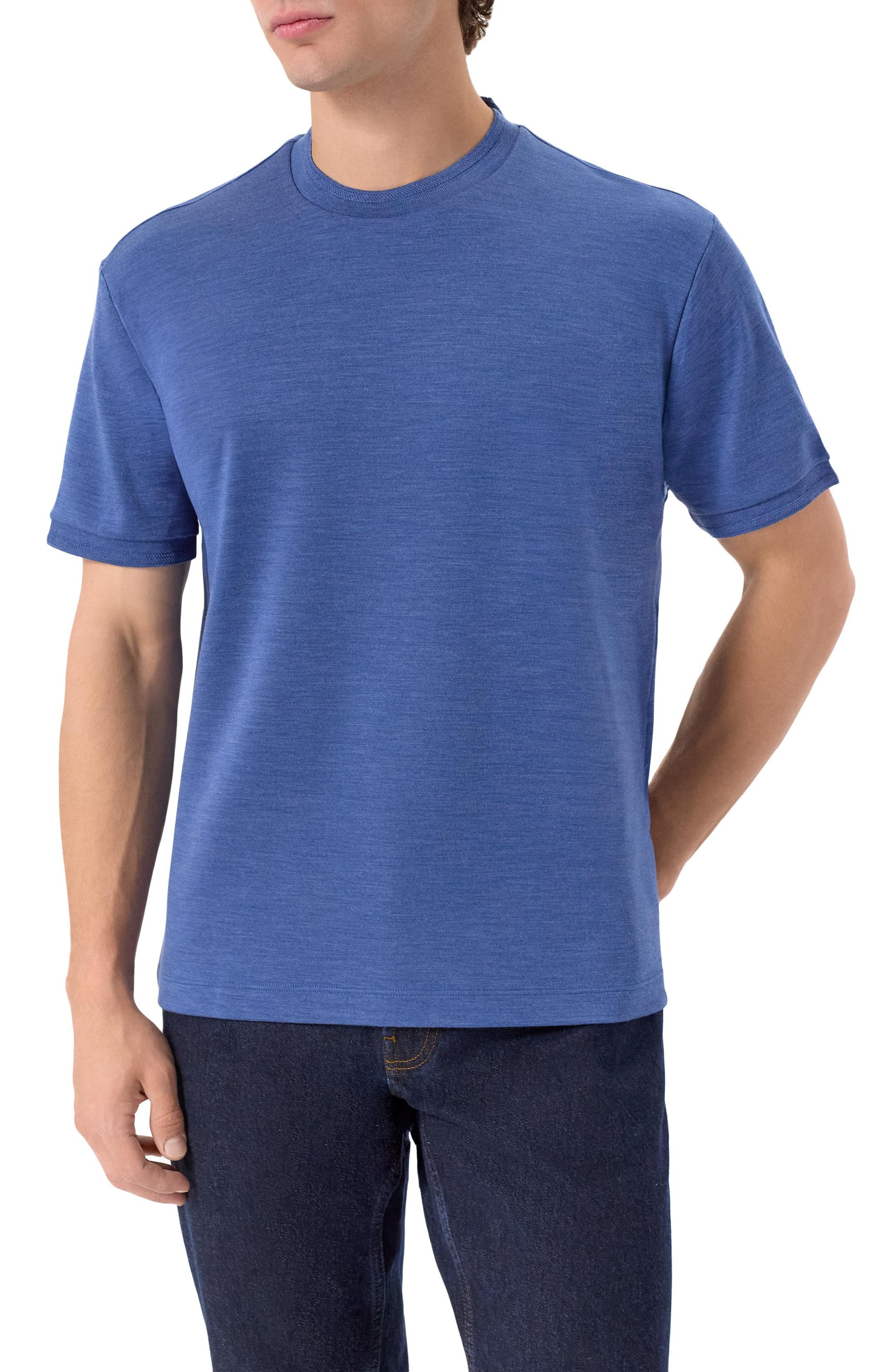 Футболка из шерсти и шелка PAUL&SHARK, арт. 15311613, фото 3