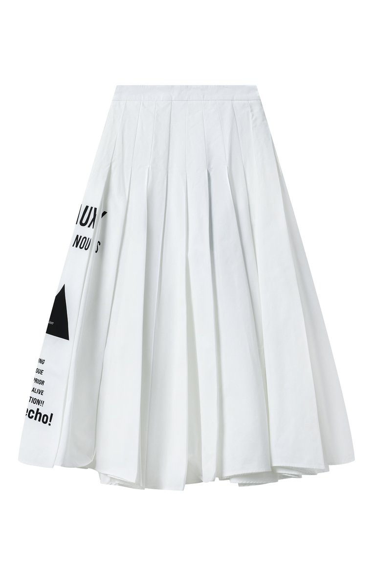 Хлопковая юбка PRADA, арт. P189S-1YZL-F0009, фото 1