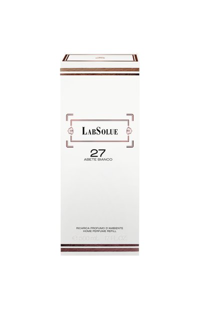Рефил для диффузора 27 abete bianco (500ml) LABSOLUE бесцветного цвета по цене 25770 руб., арт. 8011530970932, фото 2 Рефил для диффузора 27 abete bianco (500ml) LABSOLUE, арт. 8011530970932, фото 2