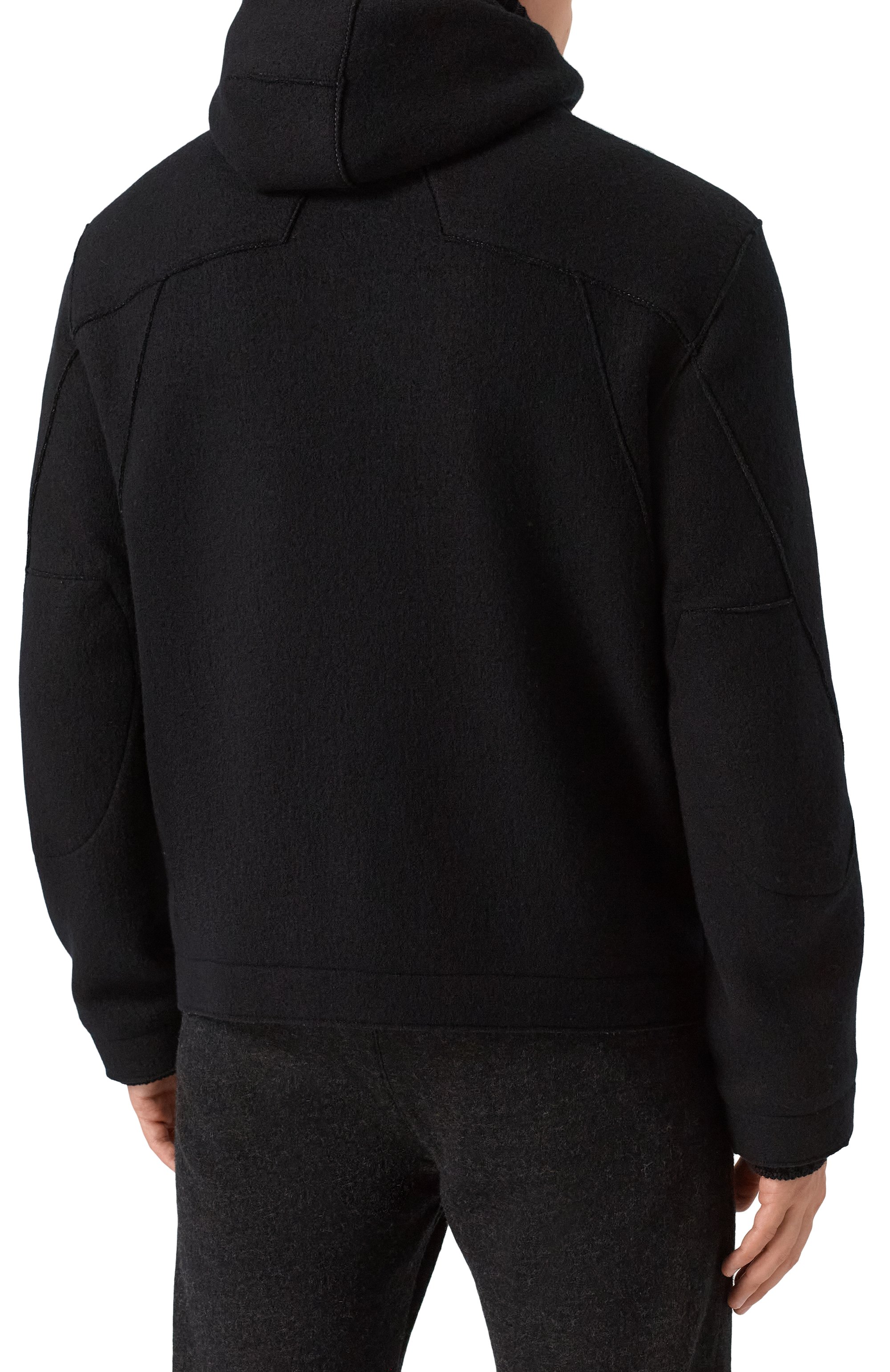 Куртка из шерсти и вискозы TRANSIT, арт. CFUTRBL210, фото 4