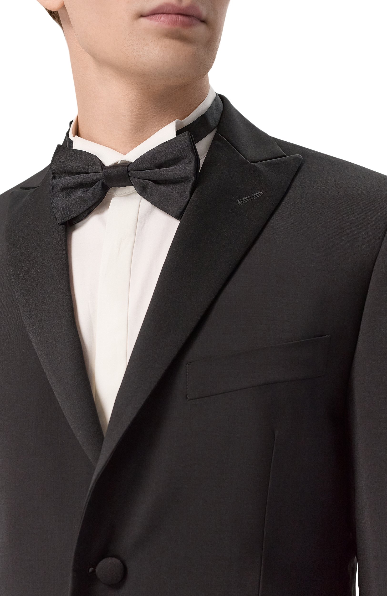 Шерстяной смокинг CORNELIANI, арт. 286T02/2A94135_001_SET, фото 6