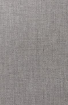 Мужской шарф из шерсти и кашемира ZEGNA серого цвета, арт. Z6L00SA6/26B | Фото 3 (Материал: Кашемир, Текстиль, Шерсть; Нос: Не проставлено; Материал сплава: Проставлено; Мужское Кросс-КТ: Шарфы - с бахромой; Кросс-КТ: шерсть, кашемир)