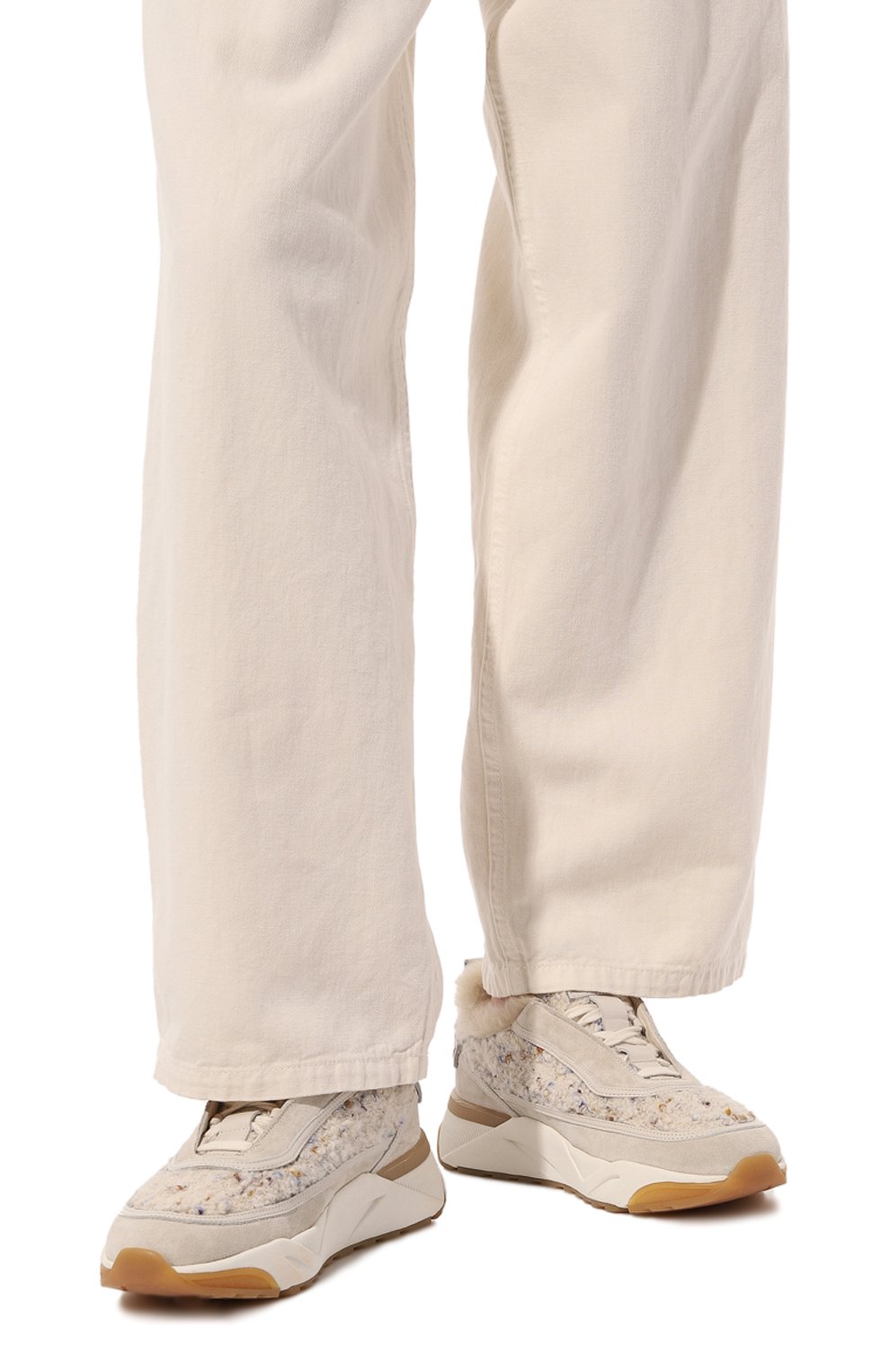 Комбинированные кроссовки SANTONI, арт. WBIG61111BTTPBU0, фото 3