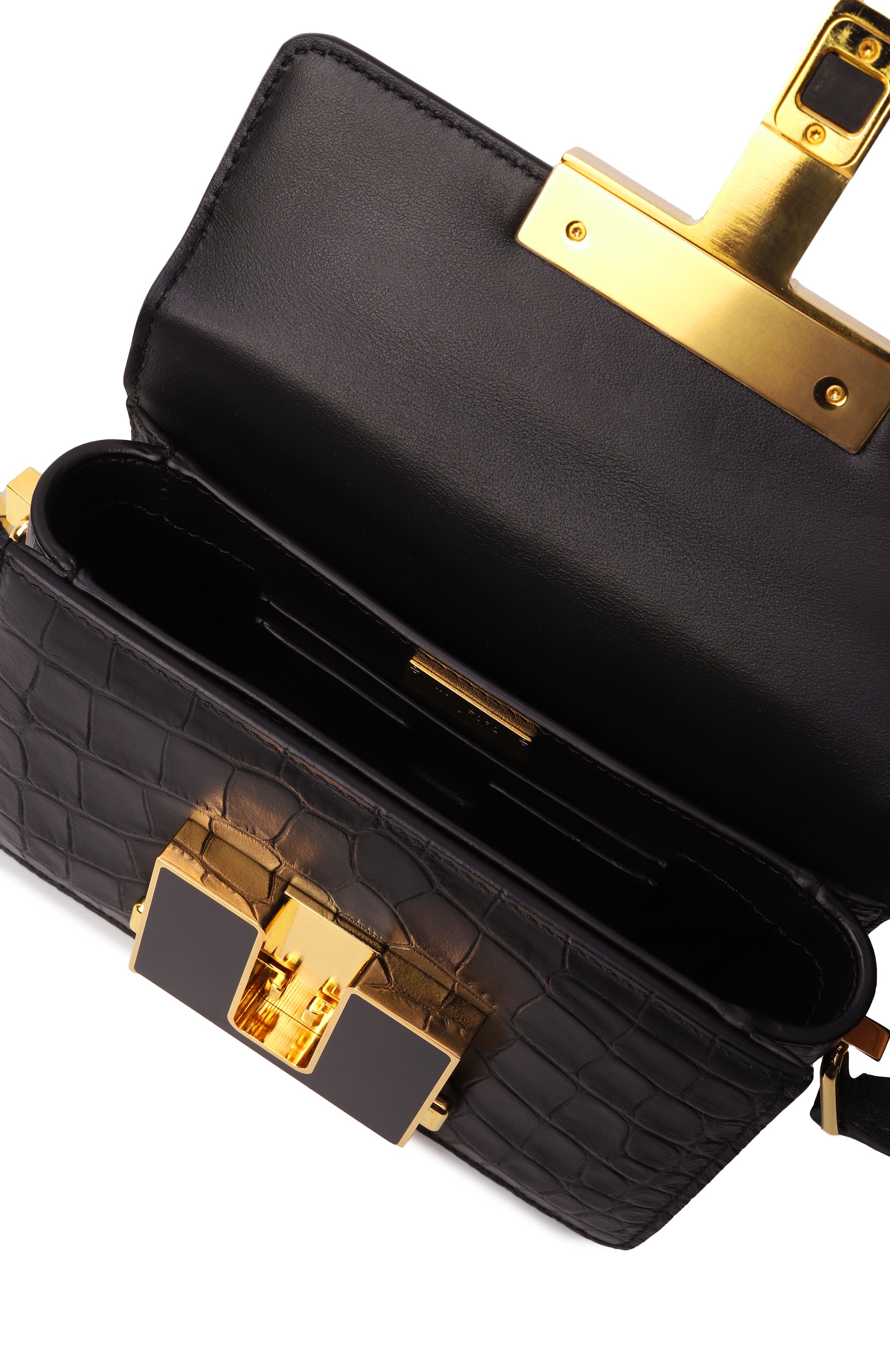 Сумка TOM FORD черного цвета по цене 320000 руб., арт. L1261EM0-LCL058/MG, фото 5 Сумка TOM FORD, арт. L1261EM0-LCL058/MG, фото 5