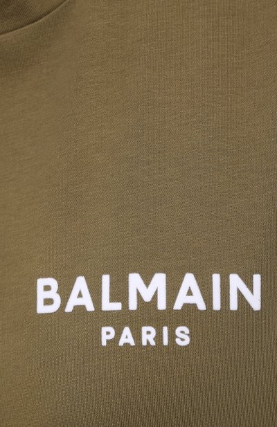 Хлопковая футболка BALMAIN, арт. ZF41351/B025, фото 5