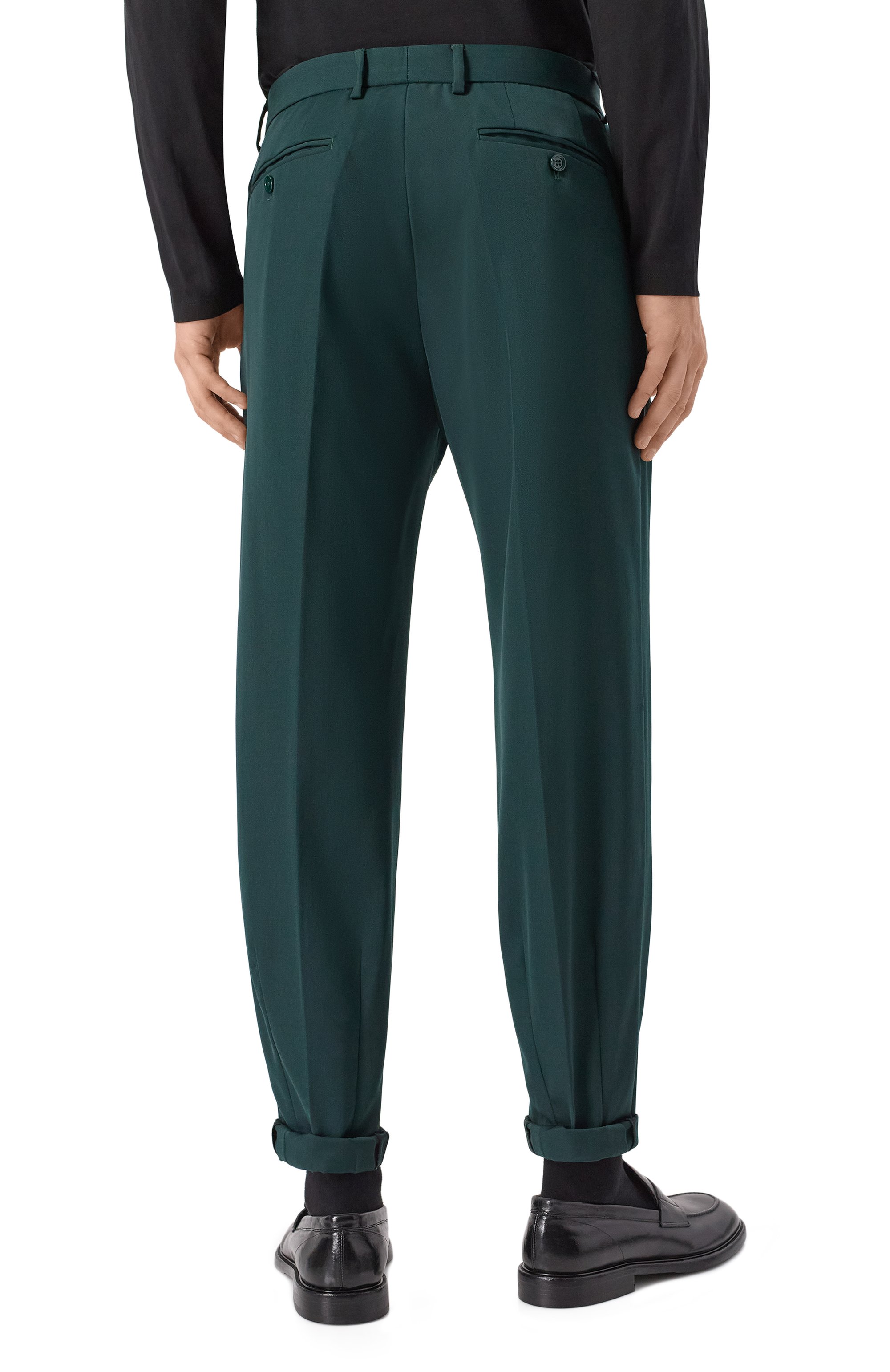 Шерстяные брюки DOLCE & GABBANA, арт. GP11XT/FU20W, фото 4