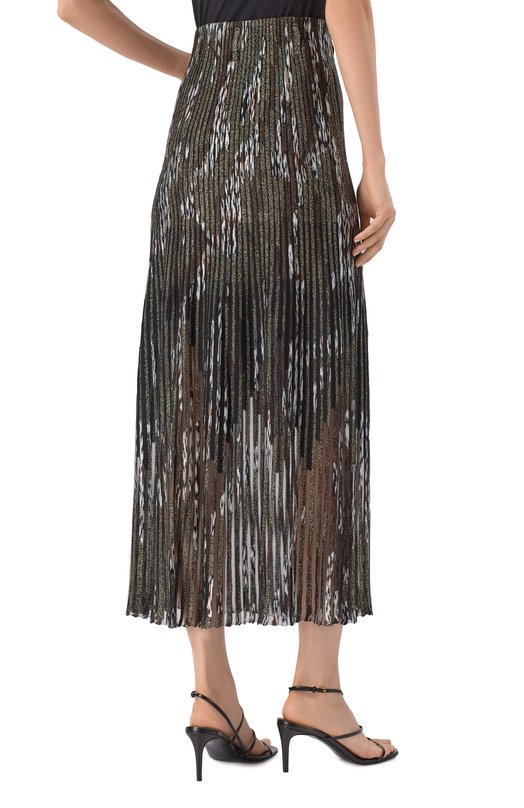 Юбка из вискозы Missoni DS25WH08/BK01CH Чёрный  DS25WH08/BK01CH Фото 4