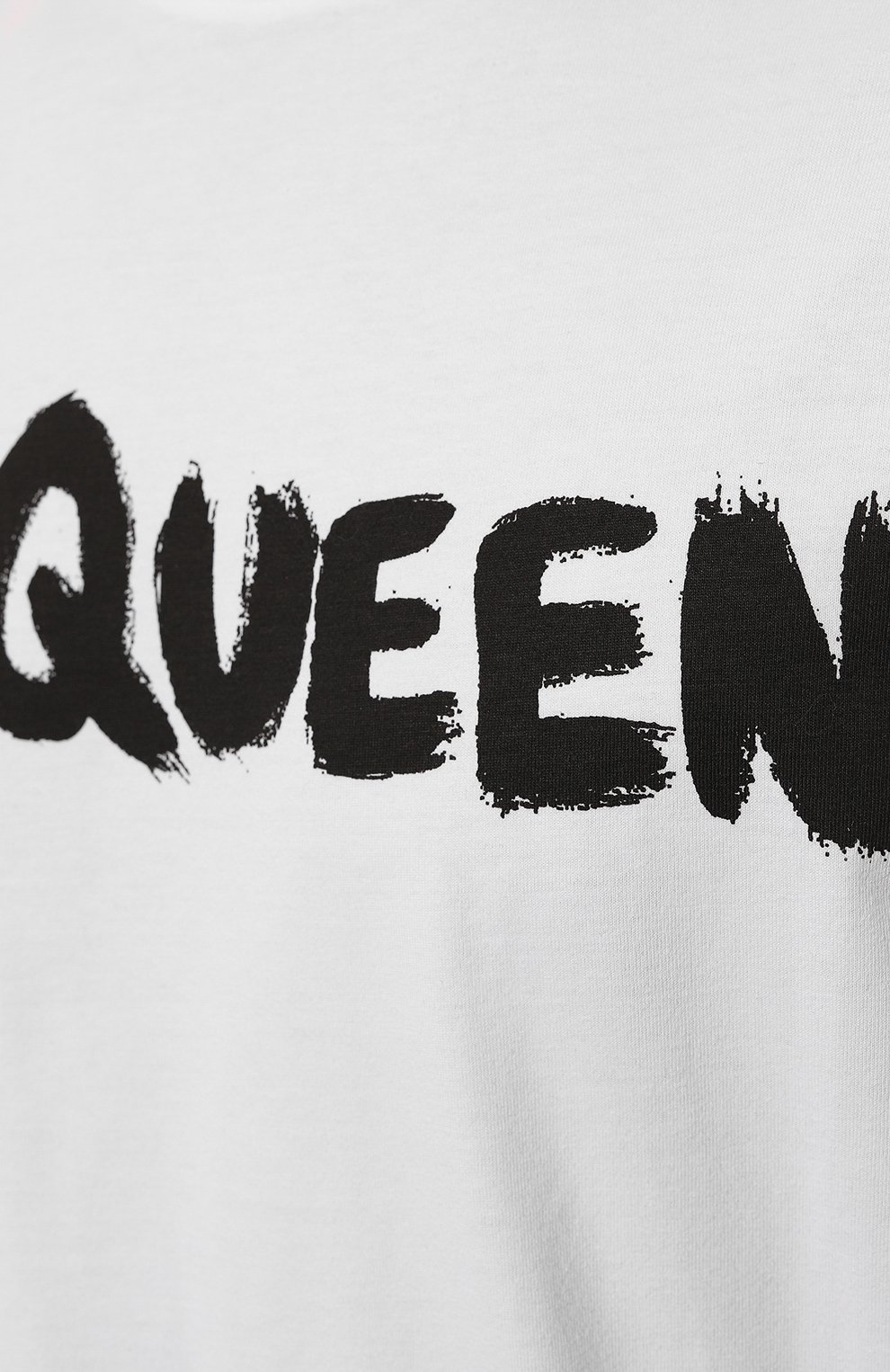 Хлопковая футболка ALEXANDER MCQUEEN, арт. 622104QTZ57, фото 5