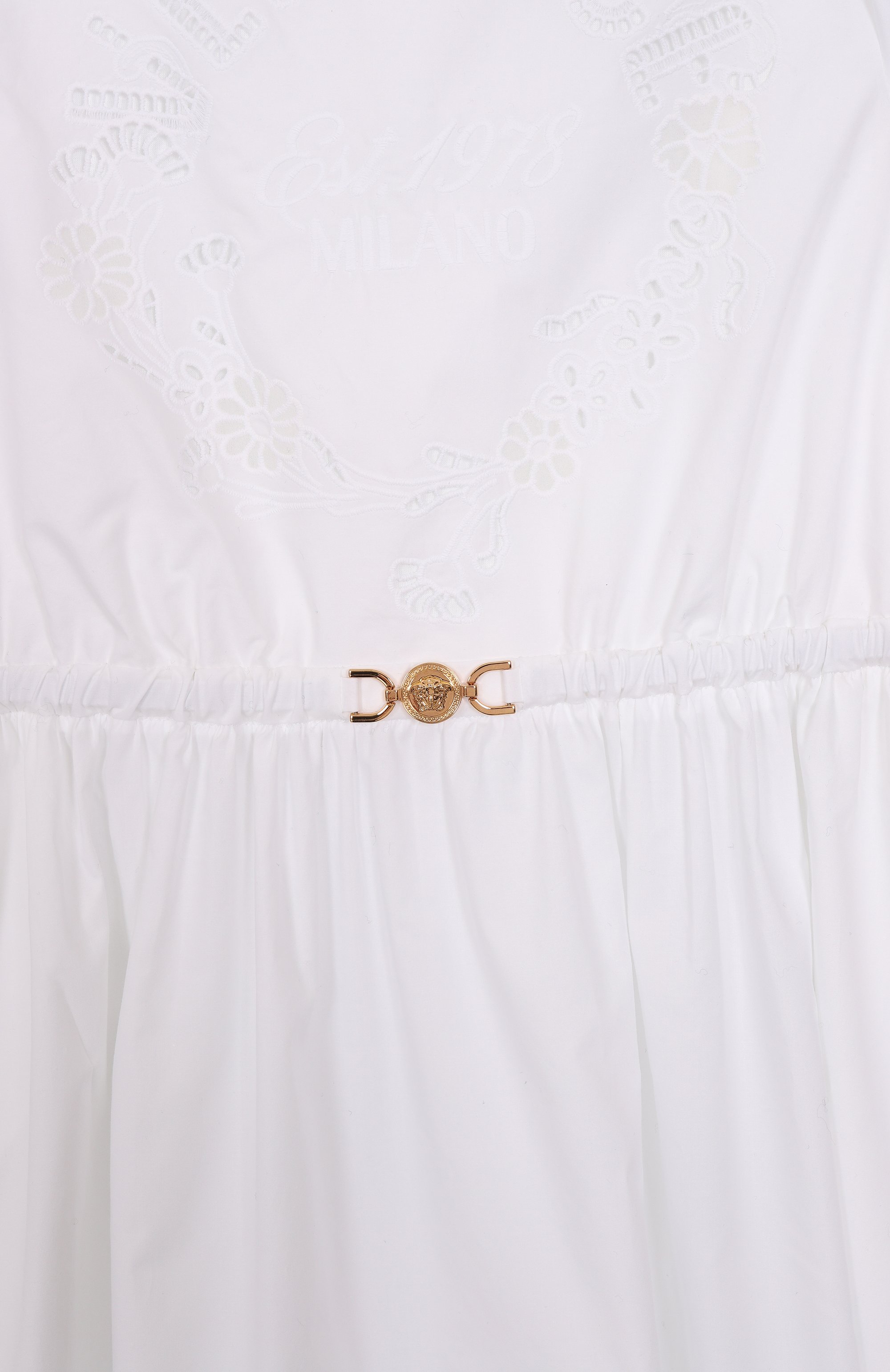 Хлопковое платье VERSACE, арт. 1018151/1A13100/8A-14A, фото 3