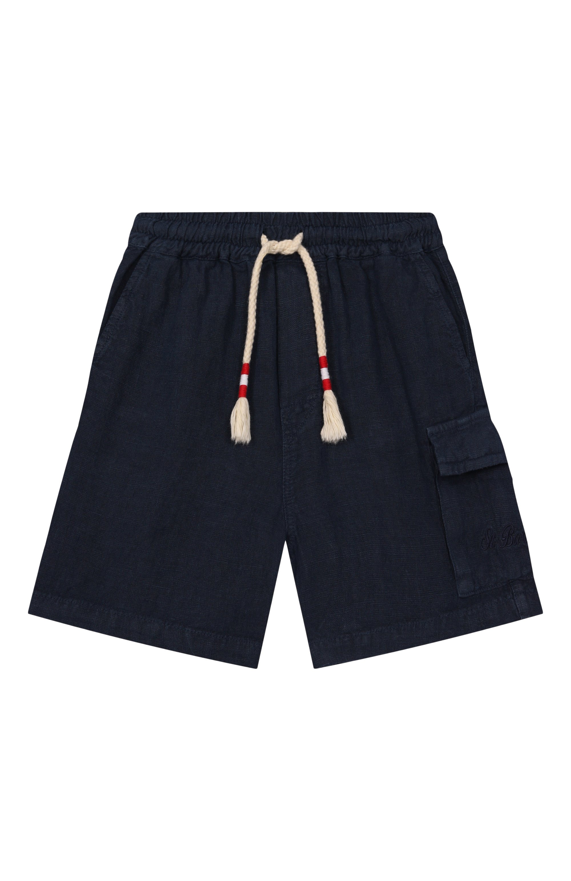 Льняные шорты-карго MC2 SAINT BARTH, арт. STBK MARSEILLE JR/00338H, фото 1