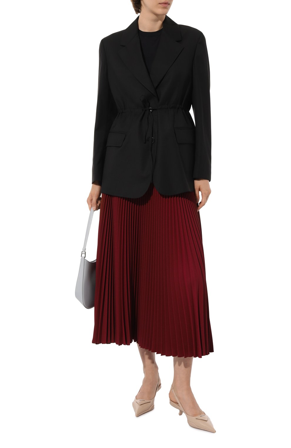 Шерстяной пуловер PRADA, арт. P24V22-J2N-F0008, фото 2