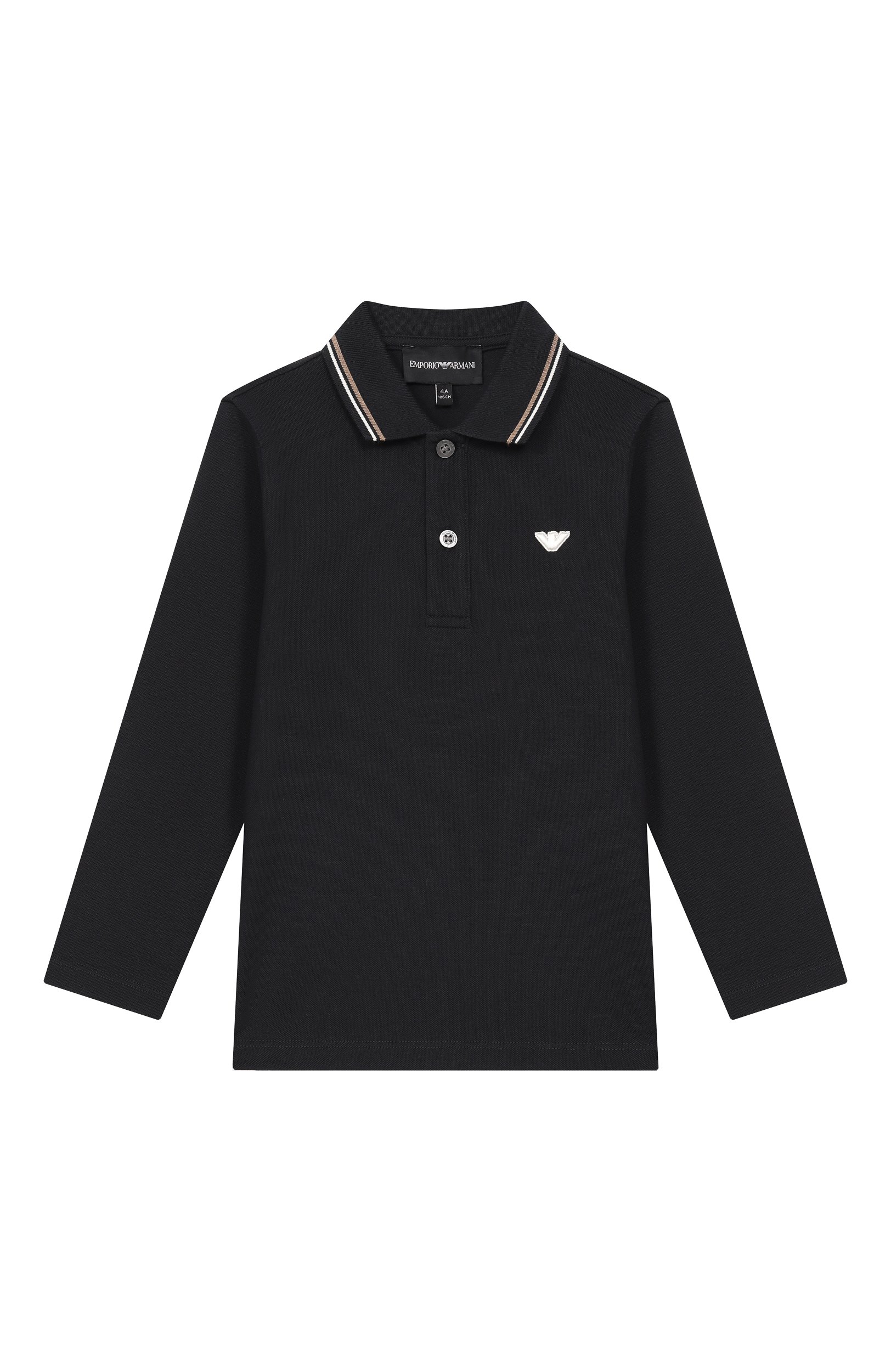 Хлопковое поло EMPORIO ARMANI, арт. EB001561/AF23090, фото 1