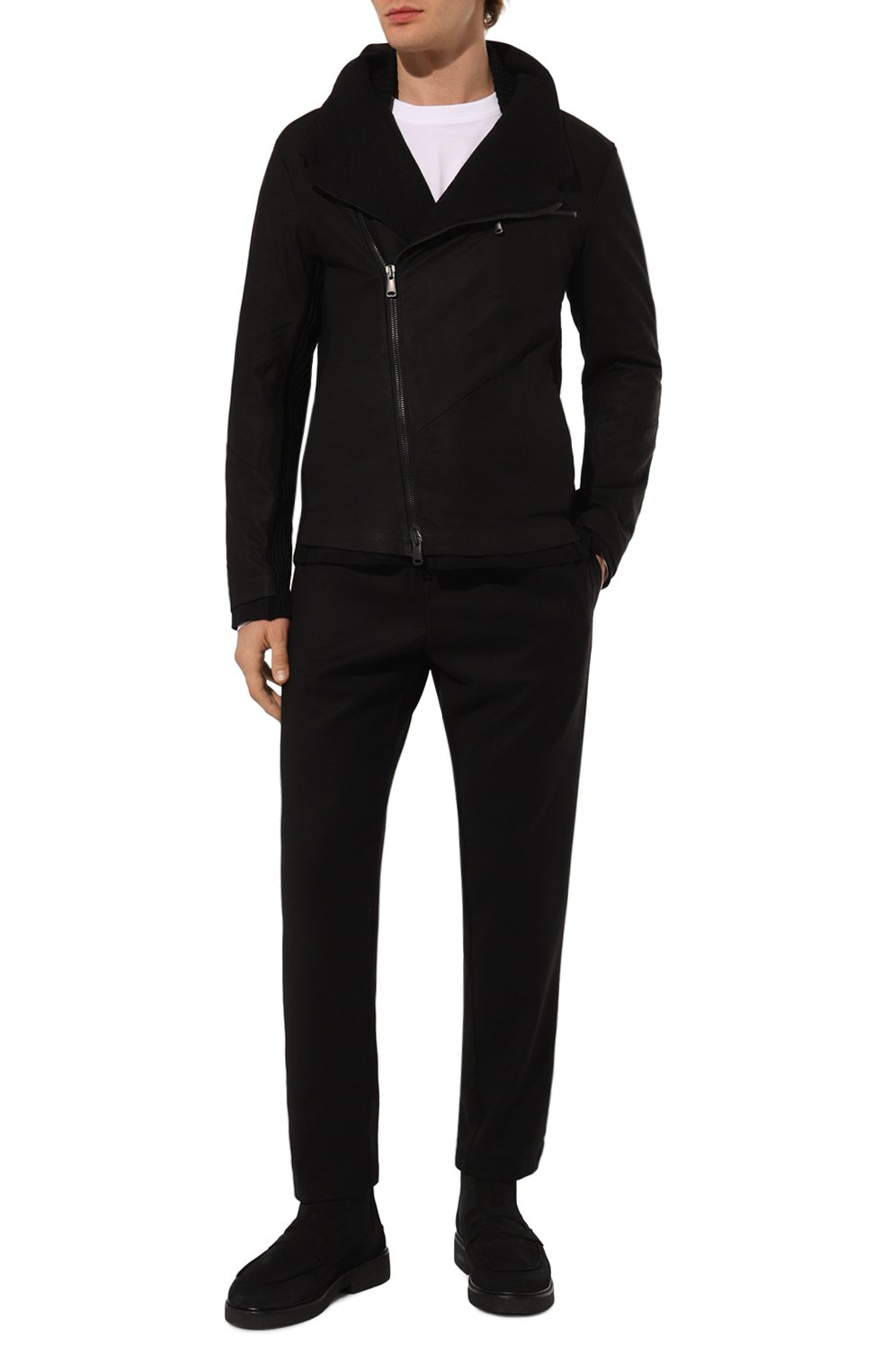 Замшевые челси INUIKII черного цвета по цене 38850 руб., арт. 55207-090, фото 2 Замшевые челси INUIKII, арт. 55207-090, фото 2