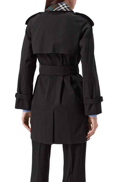 Хлопковый тренч BURBERRY, арт. 8096563, фото 4