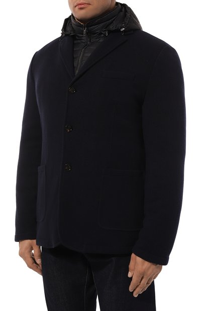 Пуховая куртка bellotto-mrw MOORER темно-синего цвета по цене 279500 руб., арт. T0LLEB-MRW_SET, фото 3 Пуховая куртка bellotto-mrw MOORER, арт. T0LLEB-MRW_SET, фото 3