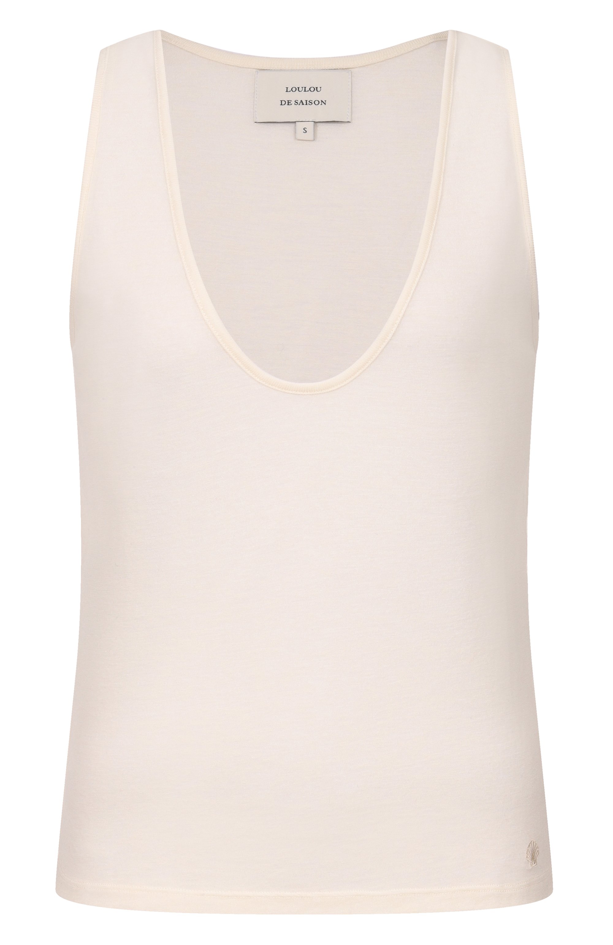 Майка из вискозы и шерсти LOULOU DE SAISON, арт. ALBIA LDS, фото 1