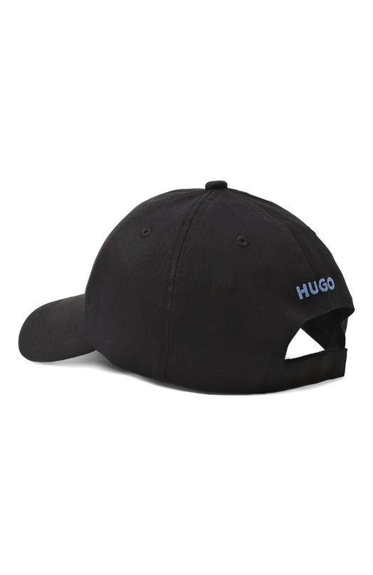 Хлопковая бейсболка HUGO Blue 50535368 Чёрный  50535368 Фото 3