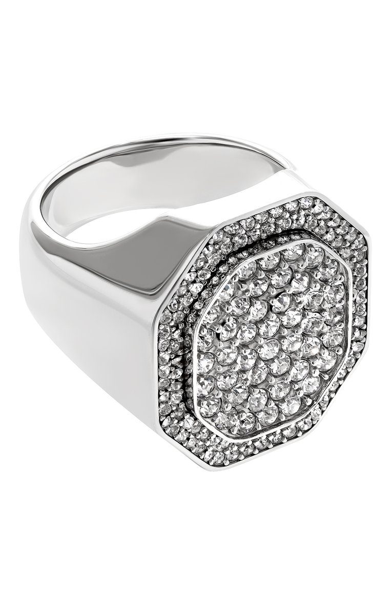 Женское кольцо dextera SWAROVSKI серебряного цвета, арт. 5651378 | Фото 1 (Нос: Не проставлено; Региональные ограничения белый список (Axapta Mercury): Не проставлено; Материал: Металл, Кристаллы)