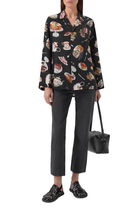 Кожаные сандалии Moschino MA10073G10/MJ0 Чёрный  MA10073G10/MJ0 Фото 3