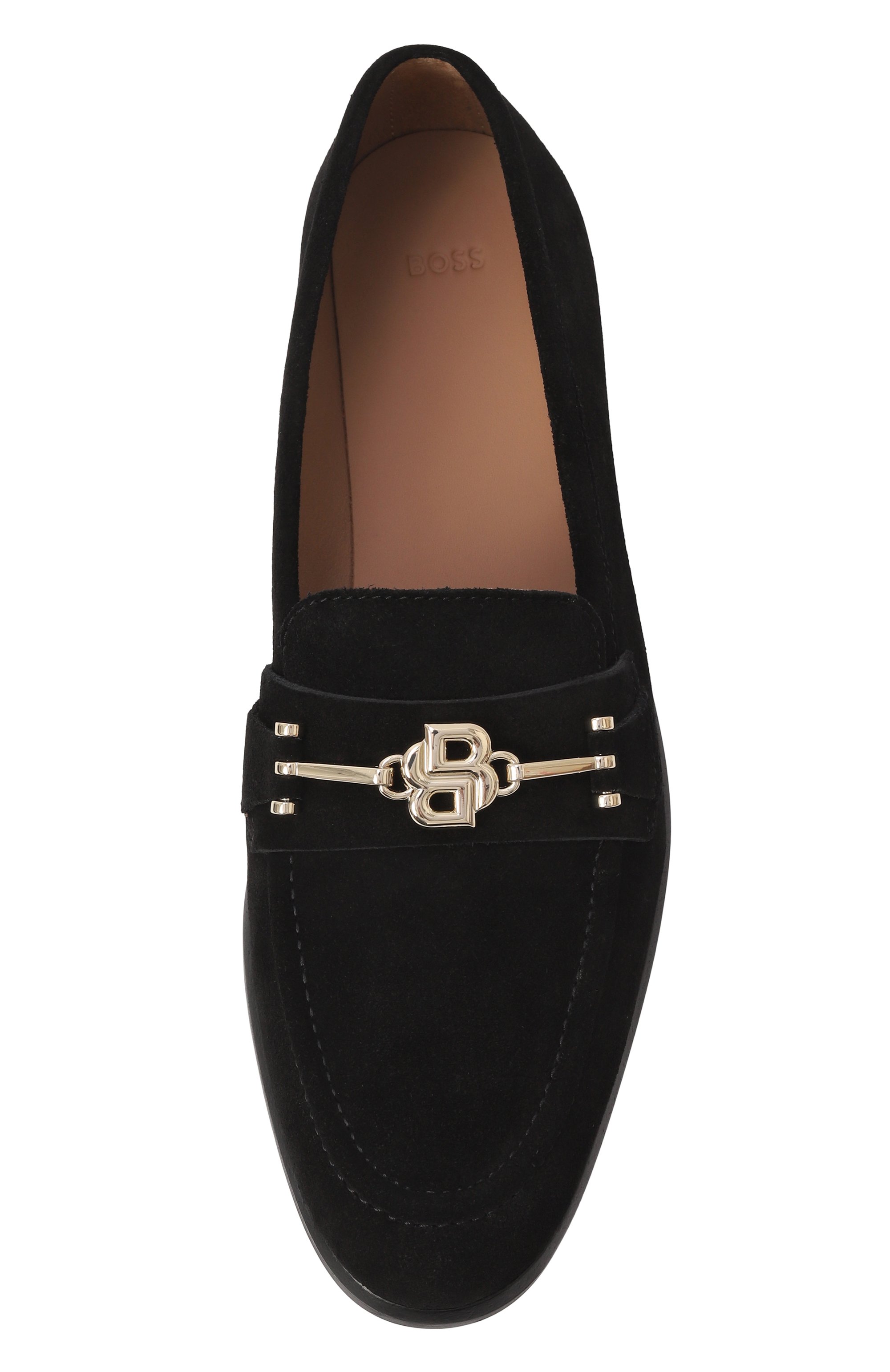 Замшевые лоферы helyan BOSS черного цвета по цене 23900 руб., арт. 50536350, фото 6 Замшевые лоферы helyan BOSS, арт. 50536350, фото 6