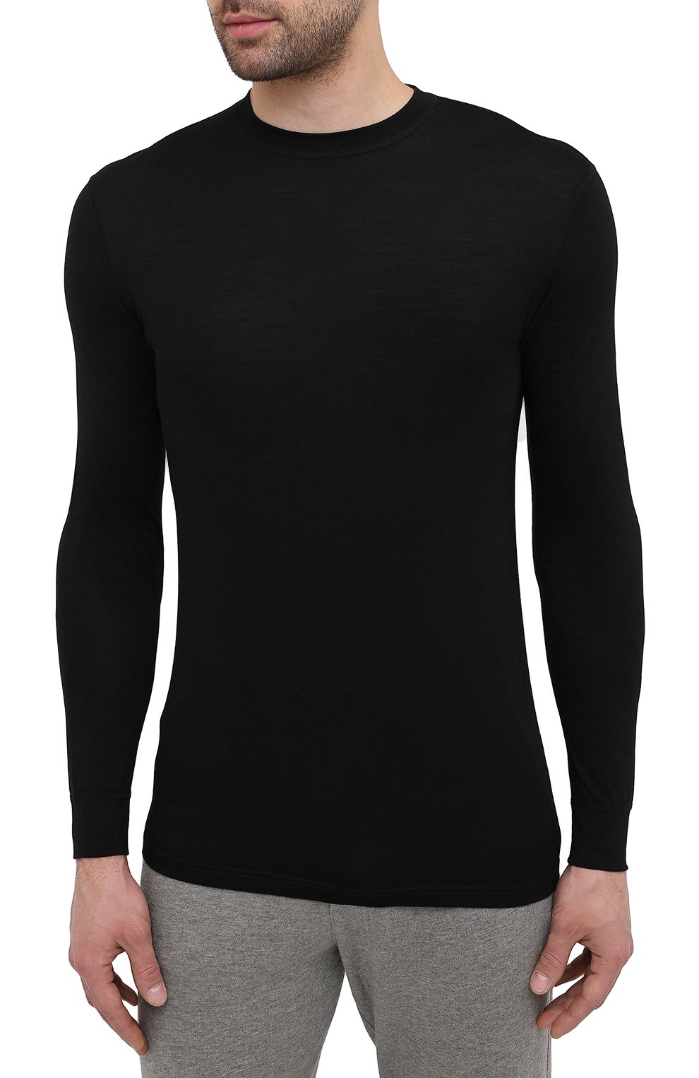 Лонгслив из шерсти и шелка NORVEG, арт. 19WSM1RL-002, фото 3