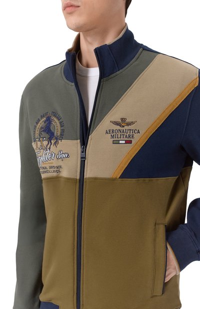 Хлопковая толстовка AERONAUTICA MILITARE, арт. FE2057UF00662, фото 5