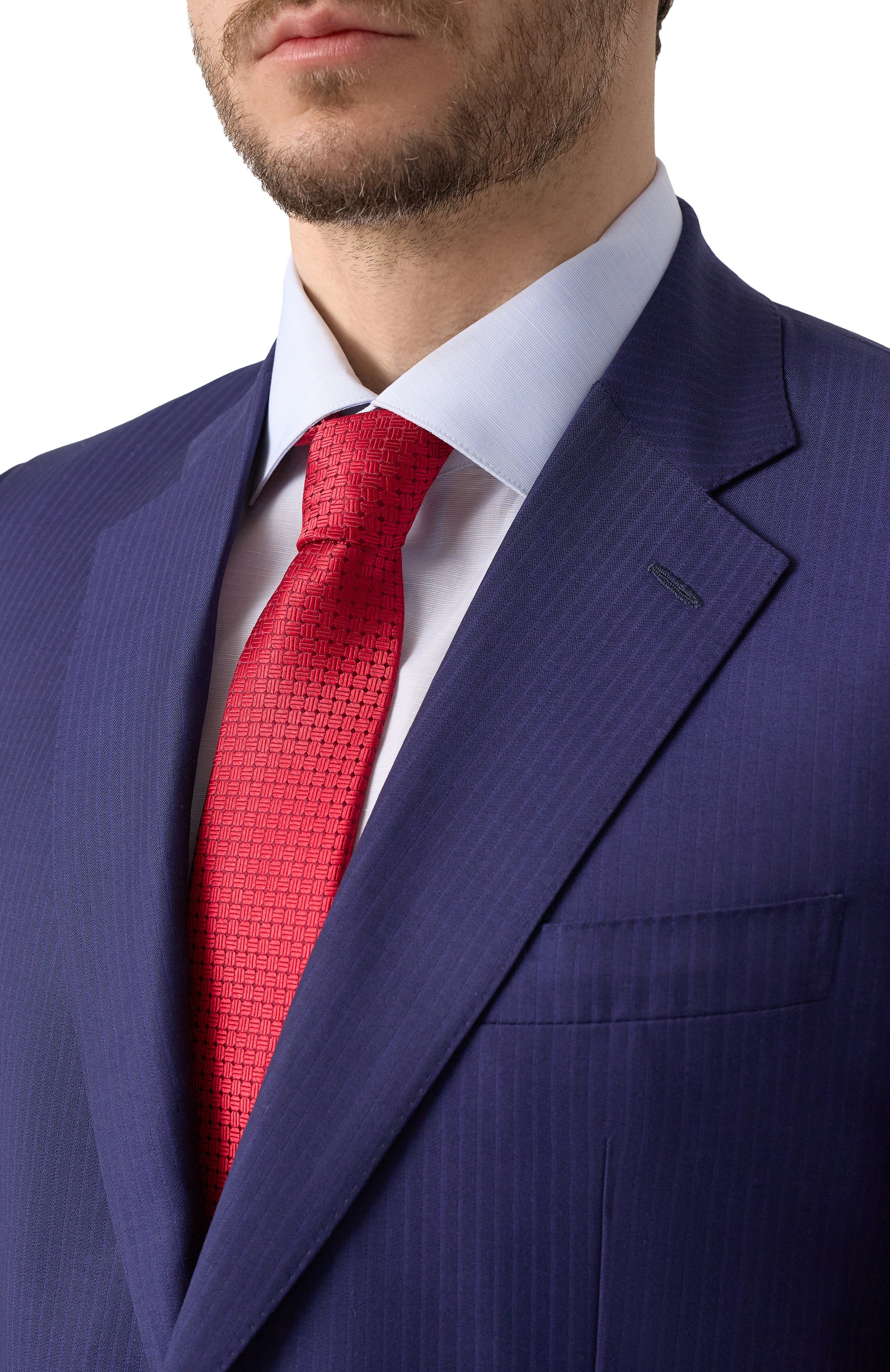 Шелковый галстук KITON, арт. UCRVKLC03L1406, фото 2