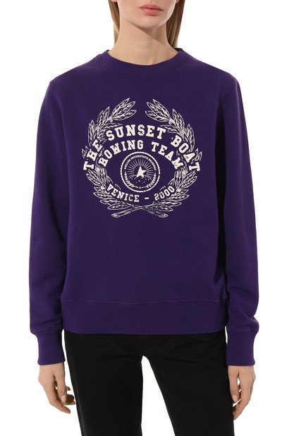 Хлопковый свитшот GOLDEN GOOSE DELUXE BRAND, арт. GWP01223/P00079845382, фото 3