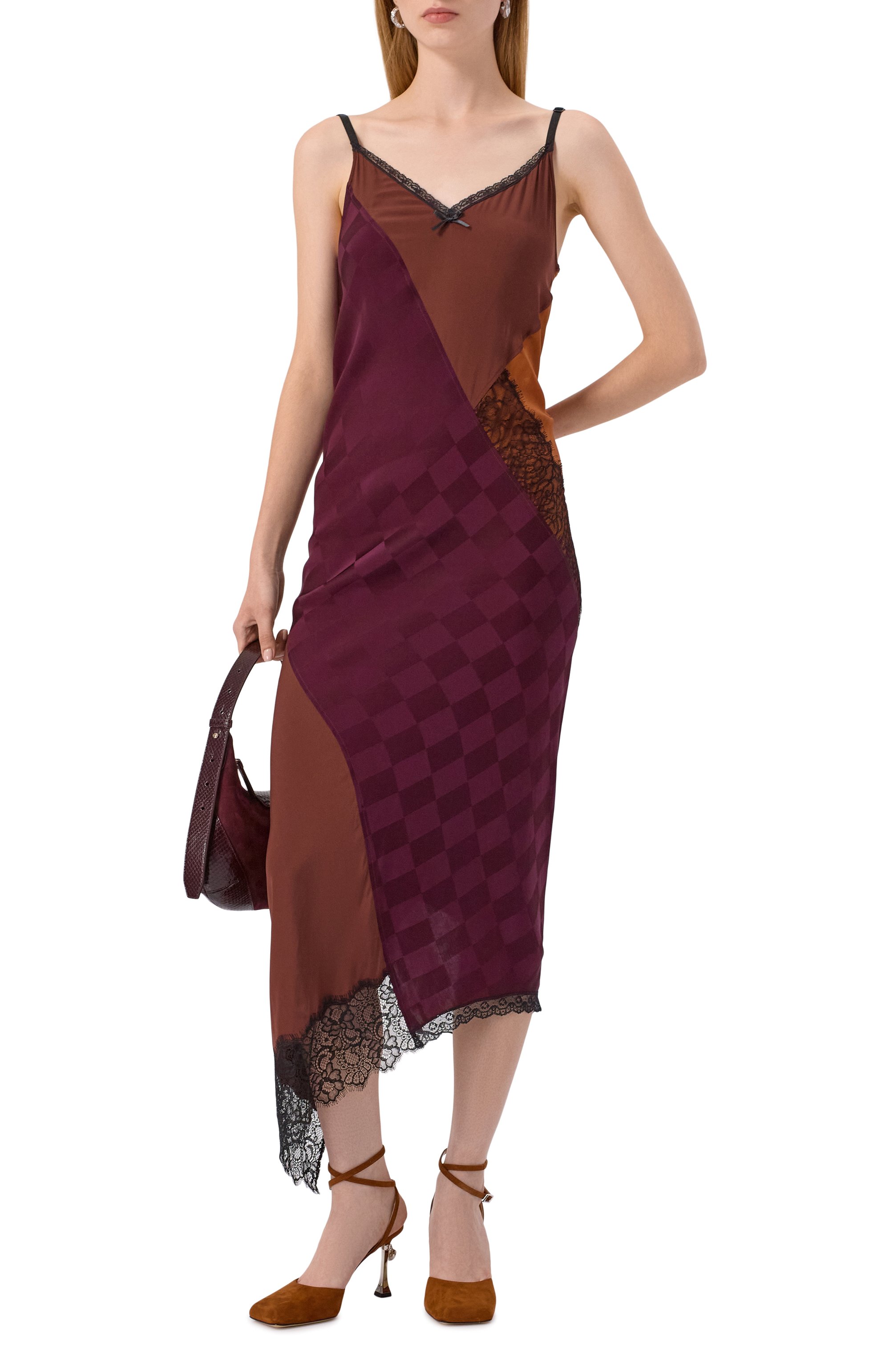 Замшевые туфли puffy heart ring 95 MACH & MACH, арт. PF25-S0965-95-SUE-LTB, фото 3