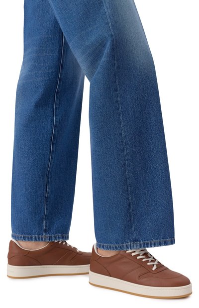 Кожаные кеды slam GIANVITO ROSSI, арт. G25480.W1WMI.FXSHAVA, фото 3