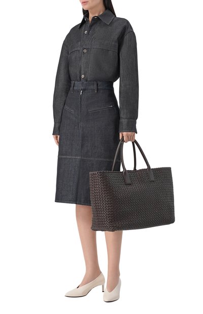 Сумка-тоут cabat large BOTTEGA VENETA, арт. 608811/V10W1, фото 3